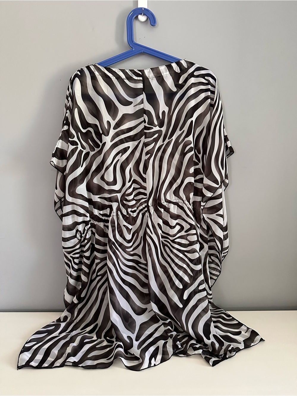 Zebra Print Swim, Bikini, Cover Up, Lightweight, XL - Picture 2 of 7